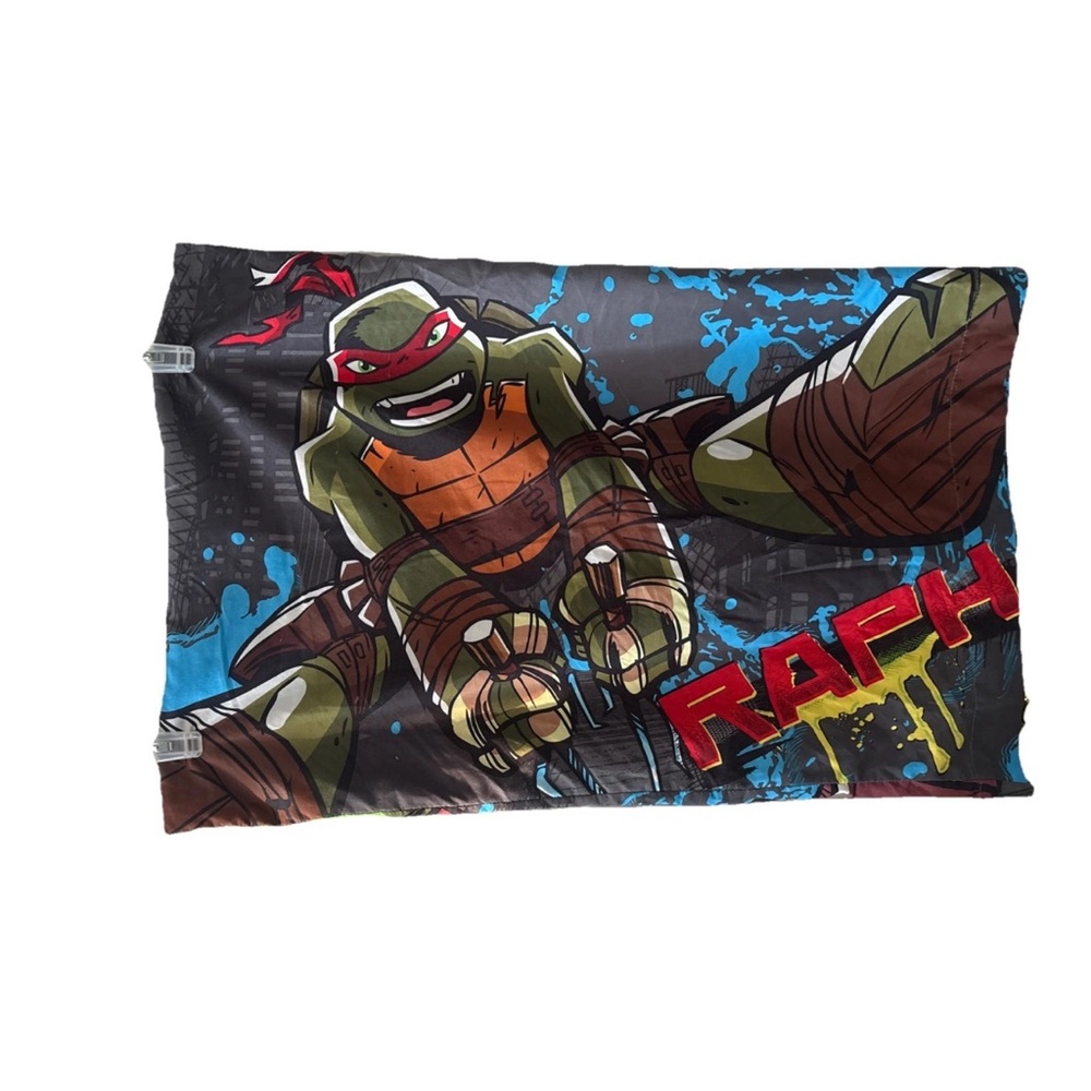 Teenage Mutant Ninja Turtles Raphael & Leonardo Pillowcase Nickelodeon